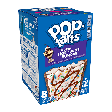 Pop Tarts Frosted Hot Fudge Sundae 384g (13.5oz) (8 Piece) (Box of 12)