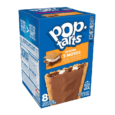 Pop Tarts Frosted Smores 384g (13.5oz) (8 Piece) (Box of 12)