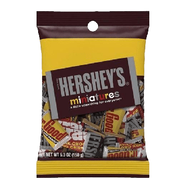 Hershey's Miniatures Assorted 150g (5.3oz) (Box of 12)