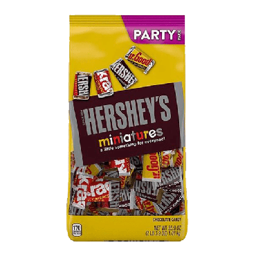 Hershey's Party Assorted Miniatures 1.01kg (35.9oz) 