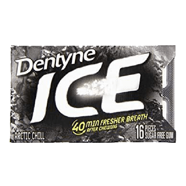 Dentyne Ice Split Arctic Chill Chewing Gum (16pcs) 36g (Box of 9)