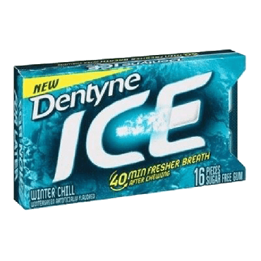 Dentyne Ice Split Winter Chill Chewing Gum (16pcs) 36g (Box of 9)