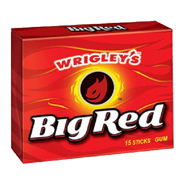 Wrigley's Big Red Chewing Gum 40.5g (15pcs) (Box of 10)
