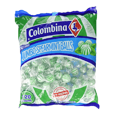 Colombina Jumbo Spearmint Balls (120 Count)