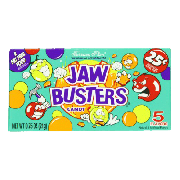 Ferrara Jaw Busters $0.25 26g (0.9oz) (Box of 24)