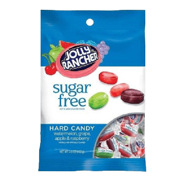 Jolly Rancher Assorted Hard Candy Sugar Free 102g (3.6oz) (Box of 12)