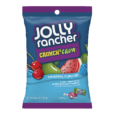 Jolly Rancher Crunch & Chew 184g (6.5oz) (Box of 12)