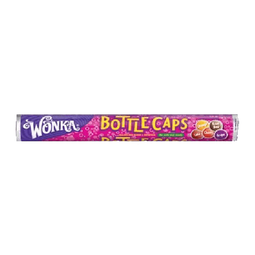 Wonka Bottle Caps Roll 50.2g (1.77oz) (Box of 24)