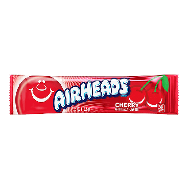 Air Heads Singles Cherry 16g (0.55oz) (Box of 36)