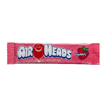 Air Heads Singles Strawberry 16g (0.55oz) (Box of 36)