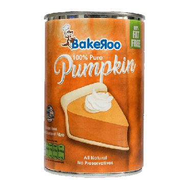 Bakeroo 100% Pure Pumpkin 425g (15oz) (Case of 12)