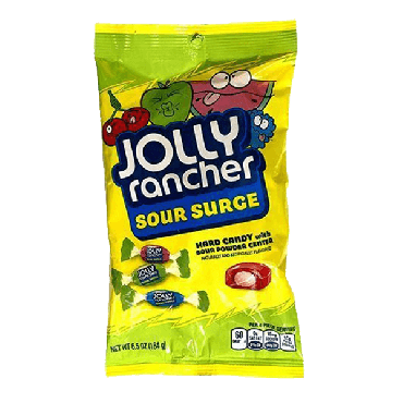 Jolly Rancher Assorted Sour Surge 184g (6.5oz) (Box of 12)