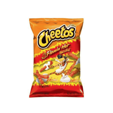 Cheetos Flamin Hot Crunchy 226g (8oz) (Box of 10)