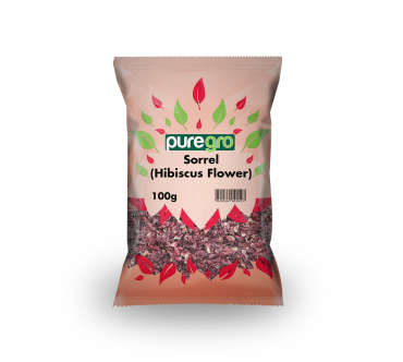 Puregro Sorrel (Hibiscus Flower) 100g (Box of 10)