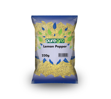 Puregro Lemon Pepper 220g (Box of 10)