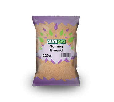 Puregro Nutmeg Ground 220g (Box of 10)