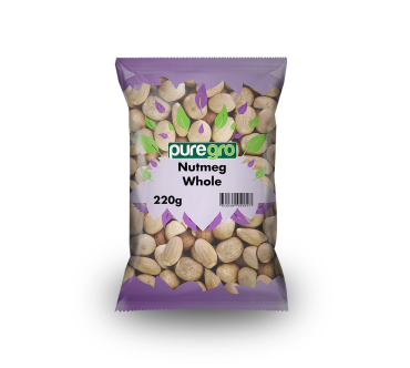 Puregro Nutmeg Whole 220g (Box of 10)