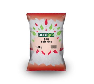 Puregro Sea Salt Fine 1.5kg (Box of 6)