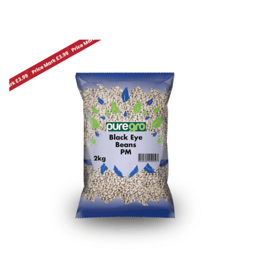 Puregro Black Eye Beans 2kg £3.99 PMP (Box of 6)