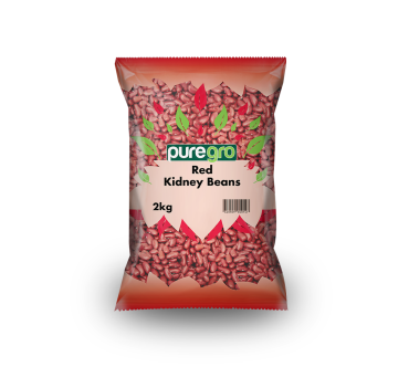 Puregro Red Kidney Beans 2kg (Box of 6)