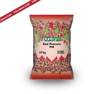 Puregro Red Peanut  PM £1.89 375g (Box of 10)