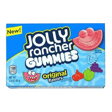 Jolly Rancher Original Gummies Theater Box 99g (3.5oz) (Box of 11)