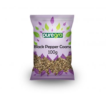 Puregro Black Pepper Coarse PM £1.29 100g (Box of 10)
