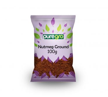 Puregro Nutmeg Ground 100g (Box of 10)