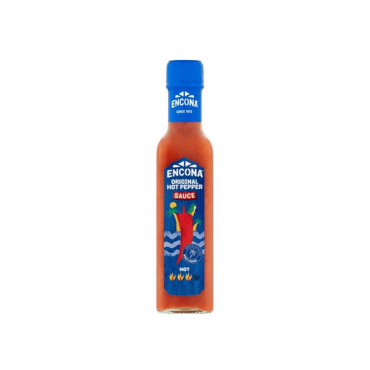 Encona Original Hot Pepper Sauce 220ml (Box of 6)