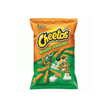 Cheetos Cheddar & Jalapeno 226g (8oz) (Box of 10)