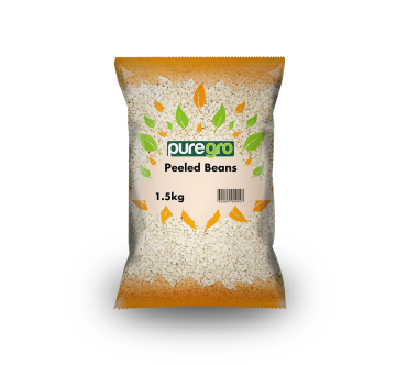 Puregro Peeled Beans 1.5kg (Box of 6)