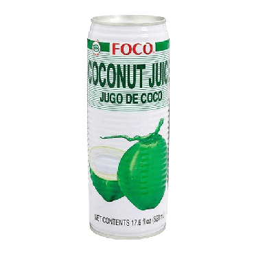 Foco Coconut Juice Pulp 520ml (Box of 12)