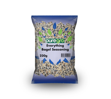Puregro Everything Bagel Seasoning 220g (Box of 10)