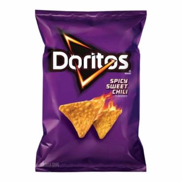 Doritos Spicy Sweet Chili Tortilla Chips 92g (3.25oz) (Box of 18)
