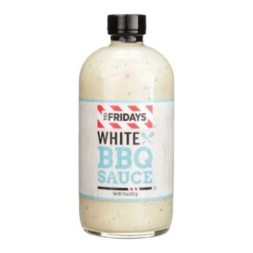 TGI Friday's White BBQ Sauce 452ml (15oz) (Box of 6)
