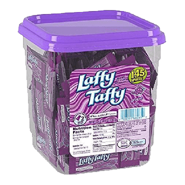 Laffy Taffy Grape 145 x 10g Tub (145 x 0.34oz) - BB 31 JULY 2022