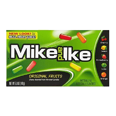 Mike & Ike Original Theater Box 141g (5oz) (Box of 12)