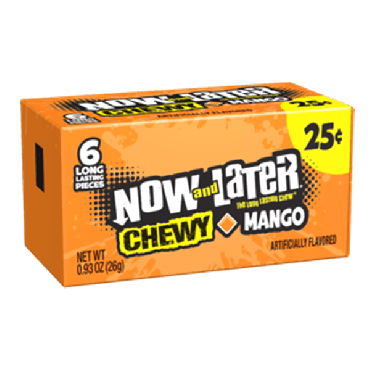 Now & Later Mango 26g (0.93oz) (Box of 24)