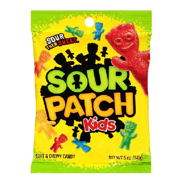 Sour Patch Kids Original 141g (5oz) (Box of 12)