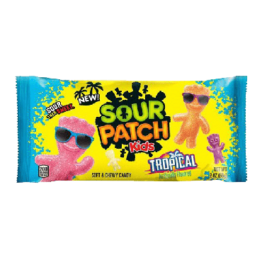 Sour Patch Kids Tropical 57g (2oz) (Box of 24)
