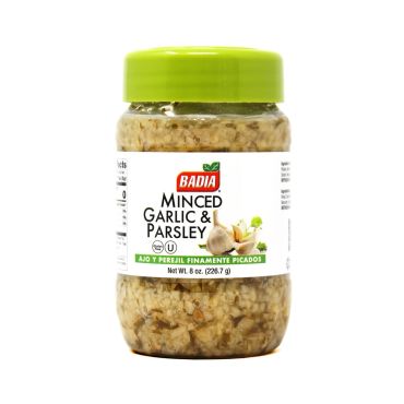 Badia Minced Garlic & Parsley 226.8g (8oz) (Box of 12)