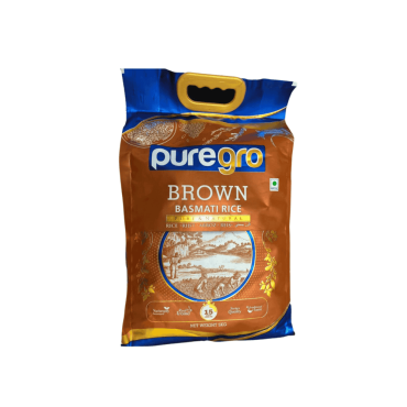  Puregro Brown Basmati Rice 5kg 
