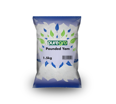 Puregro Pounded Yam 1.5kg (Box of 6)