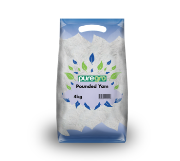 Puregro Pounded Yam 4kg (Box of 5)