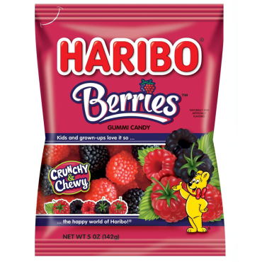 Haribo Berries Mix 142g (5oz) (Box of 12)