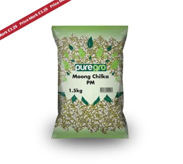 Puregro Moong Chilka PM £3.29 1.5kg (Box of 6)