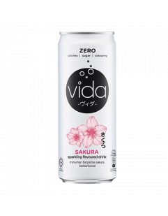 Vida Zero Sakura Drink 325ml (Box of 12)