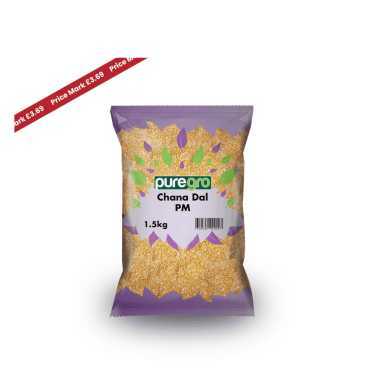 Puregro Chana Dal 1.5kg PM £3.69  (Box of 6)