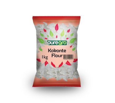 Puregro Kokonte Flour (Grounded Cassava) 1kg (Box of 6)