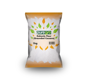 Puregro Kokonte Flour (Grounded Cassava) 1kg (Box of 6)